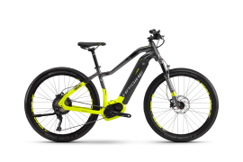 Электровелосипед Haibike Sduro Cross 9.0 women 500Wh 11s XT Темно Серый с Желтым original 2018