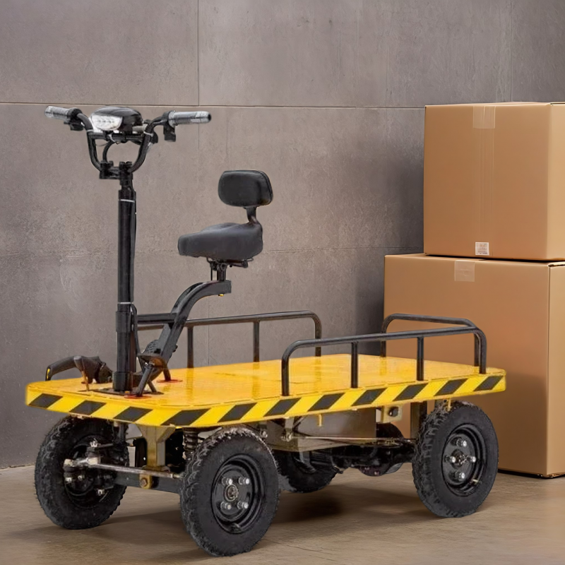 Грузовая электрическая тележка RuTrike Склад 1500